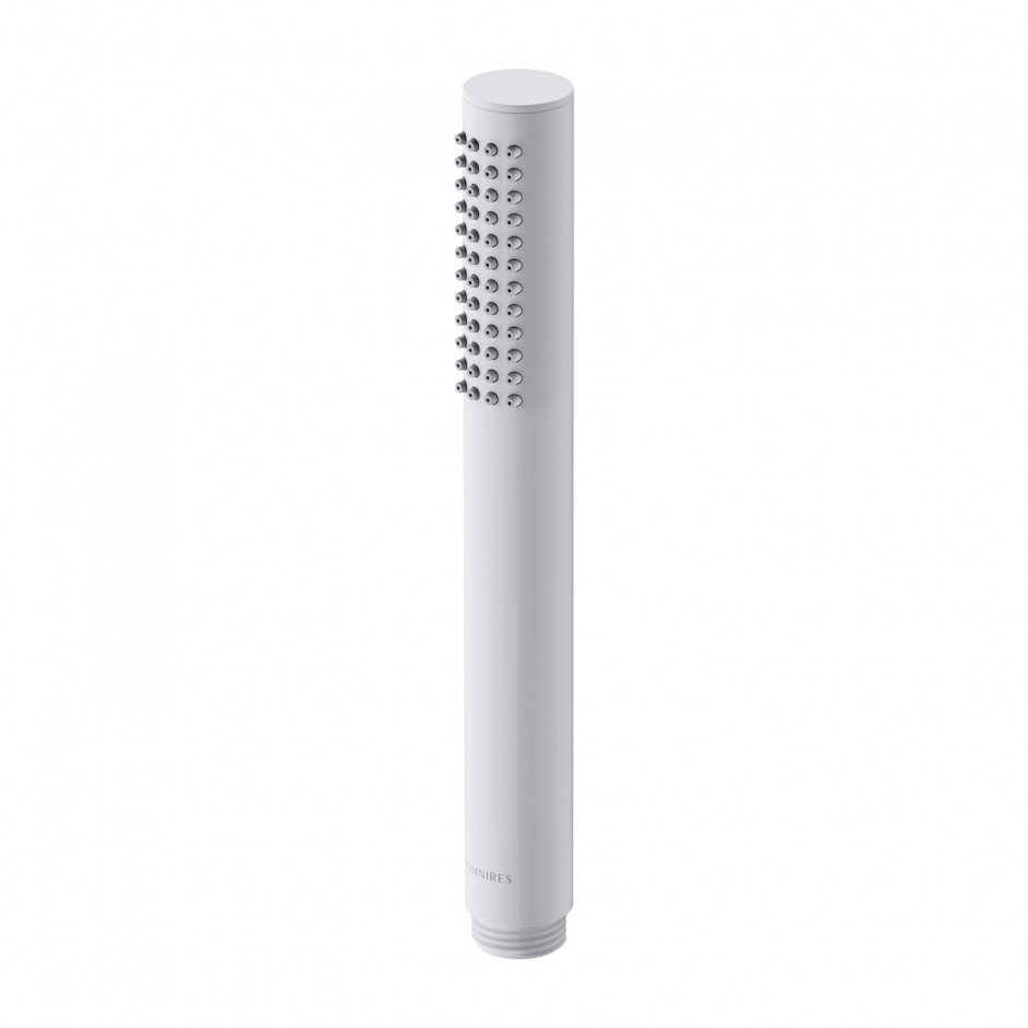 Omnires MICROPHONE rączka prysznicowa biały mat
