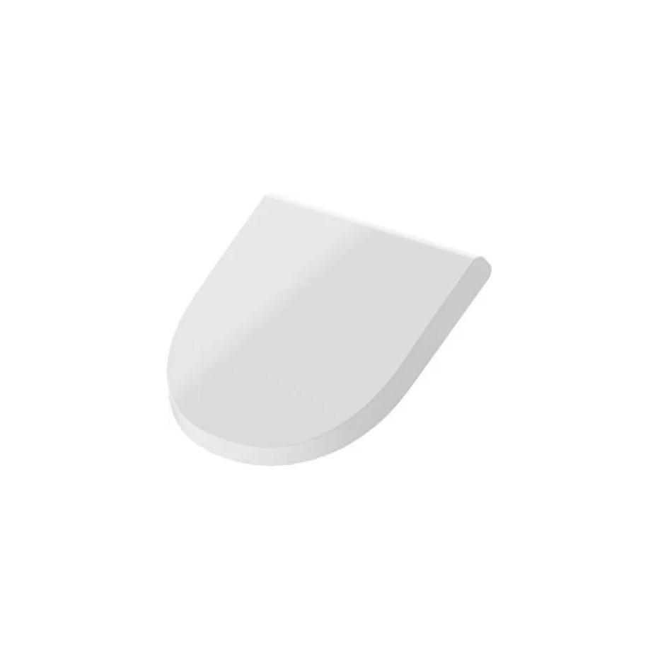 Duravit Urinal cover ME by Starck, white satin mat, w. sc, hinge sst