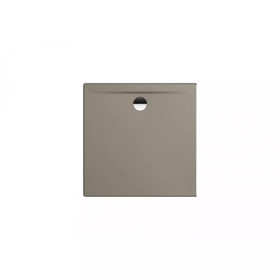 Kaldewei Superplan ZERO Mod. 1560-5 brodzik kwadratowy 120x120x2cm,ekstrapłaski nośnik,warm grey 60