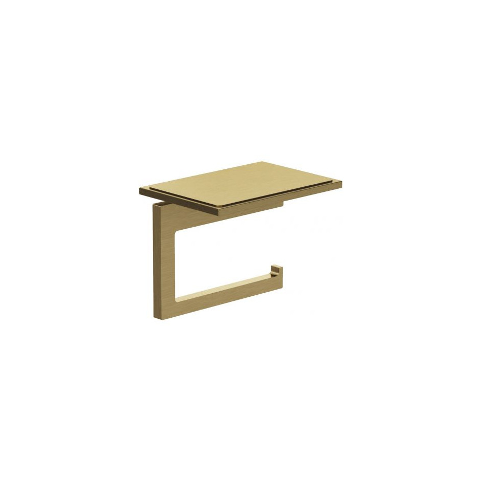 Kludi Vela C uchwyt na papier toaletowy Brushed Gold