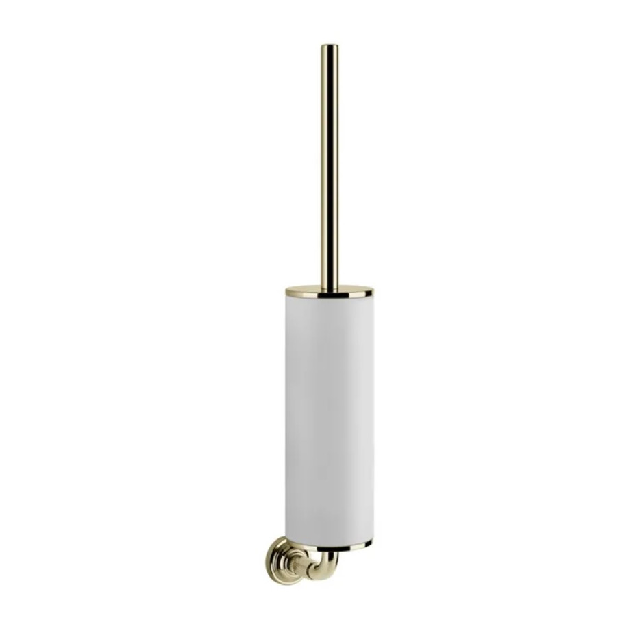 Gessi Venti20 Accessories Uchwyt na szczotkę ścienny biały Brass PVD