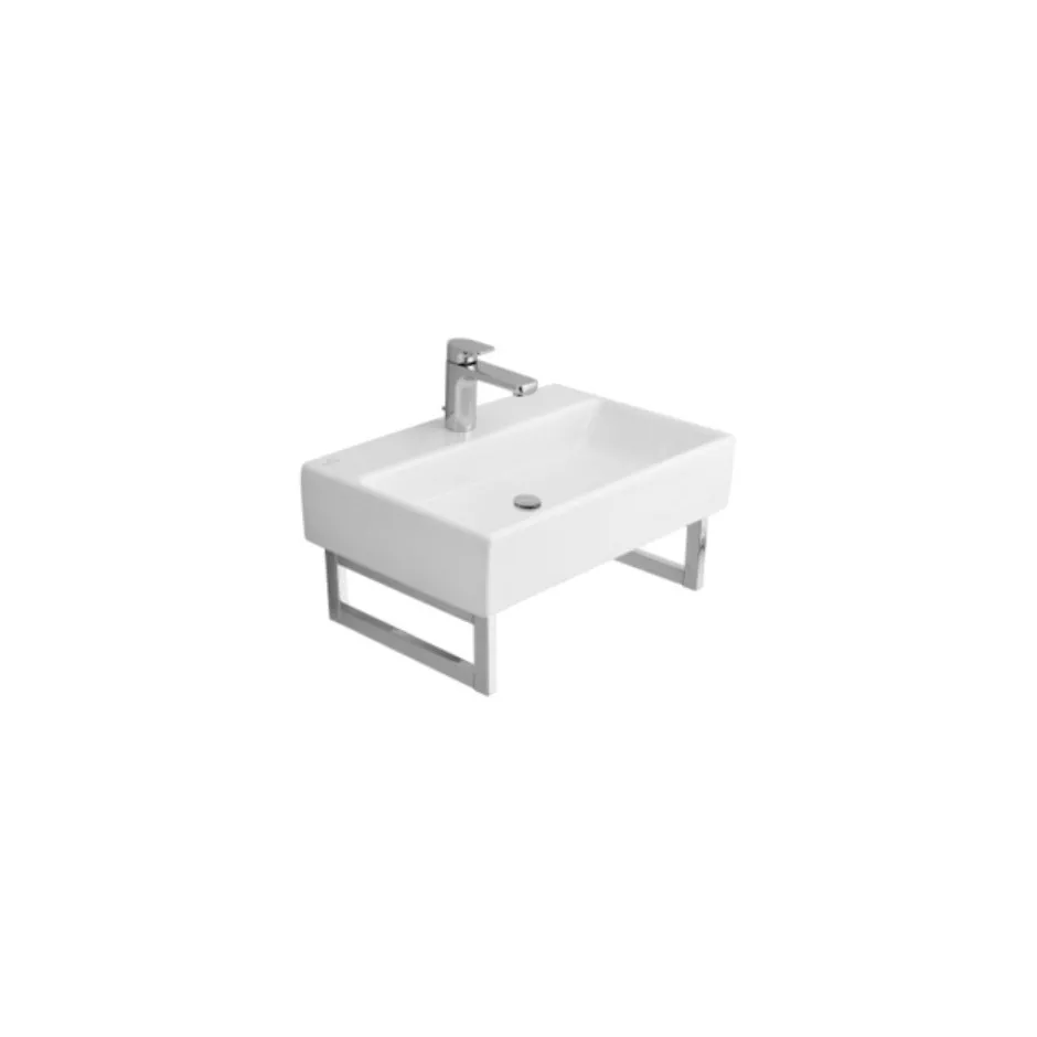 Villeroy & Boch Memento umywalka 500 x 420 mm, Weiss Alpin Ceramicplus