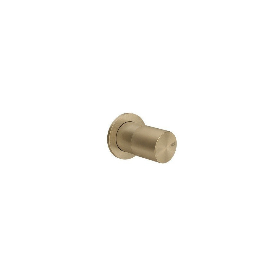 Gessi Habito Część zewnętrzna do baterii ściennej jednokierunkowej Brass Brushed PVD
