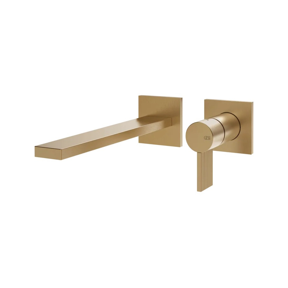 Gessi Inverso Rigato bateria podtynkowa umywalkowa Warm Bronze Br. PVD