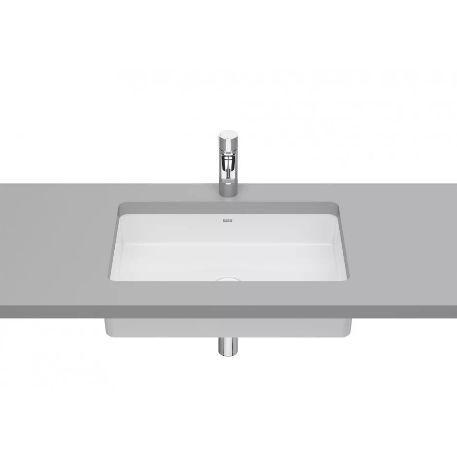Roca Inspira Square umywalka podblatowa 54x32 biała mat - 819577_O1