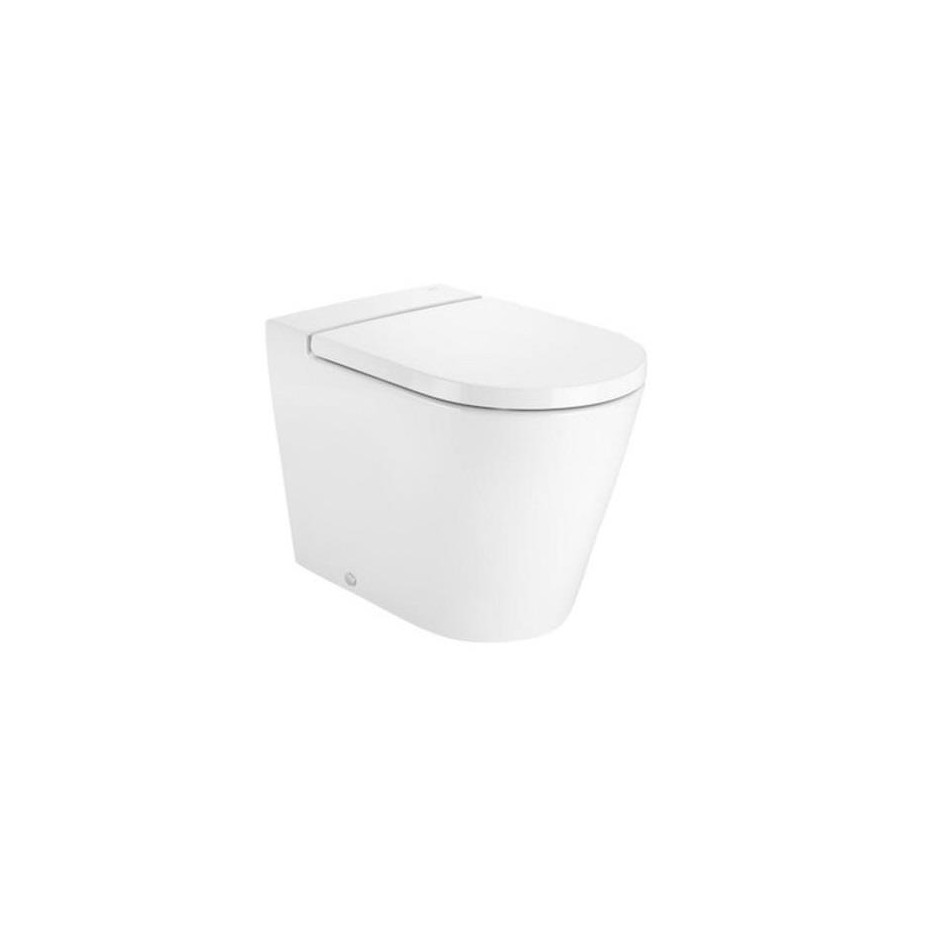 Roca inspira round miska wc stojąca 56x37 biały mat - 819683_O1