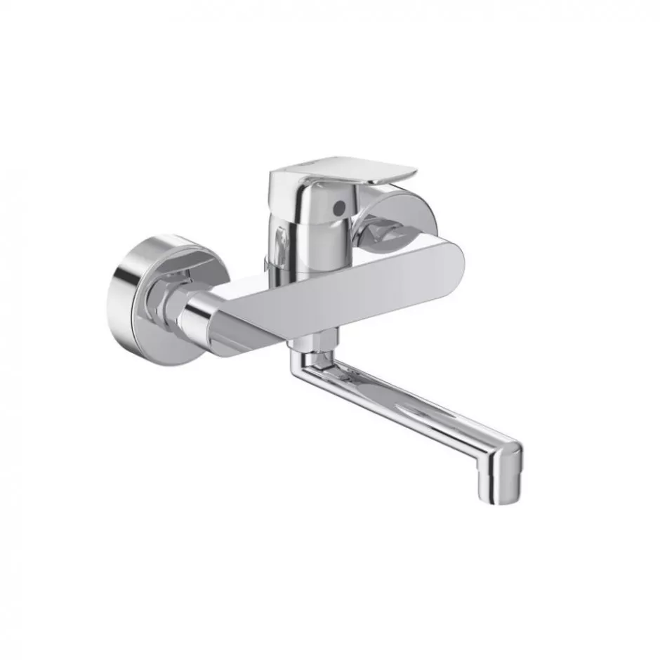 Ideal Standard Ceraflex bateria kuchenna, zlewozmywakowa ścienna chrom - 737345_O1