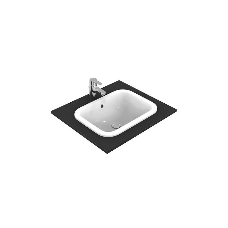 Ideal Standard Connect umywalka wpuszczana w blat 50 x 38 cm biała - 548408_O1