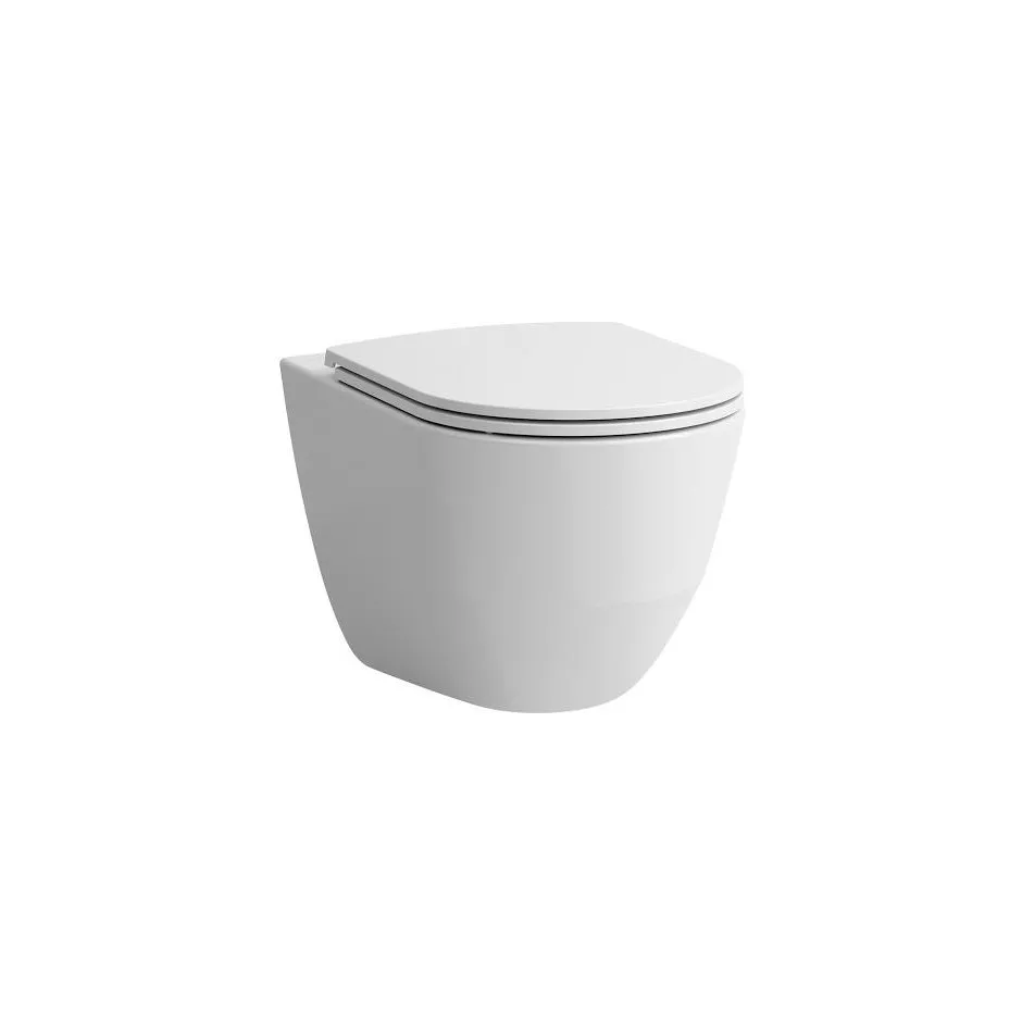 Kartell by Laufen Miska podwieszana WC rimless COMPACTO 370 x 490 mm - 780269_O1