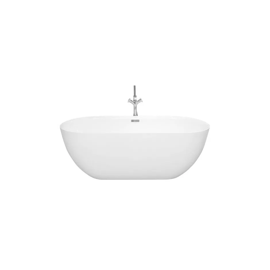 HushLab Bowls Pure wanna wolnostojąca 170x78 biała połysk