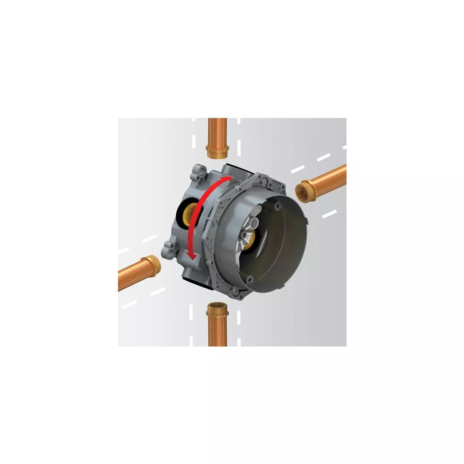 Hansgrohe Talis E2 bateria Zestaw prysznicowy podtynkowy, deszczownica (26734000 +27413000 +27593000 +27453000+ 71745000+01800180) chrom - 1837_O2