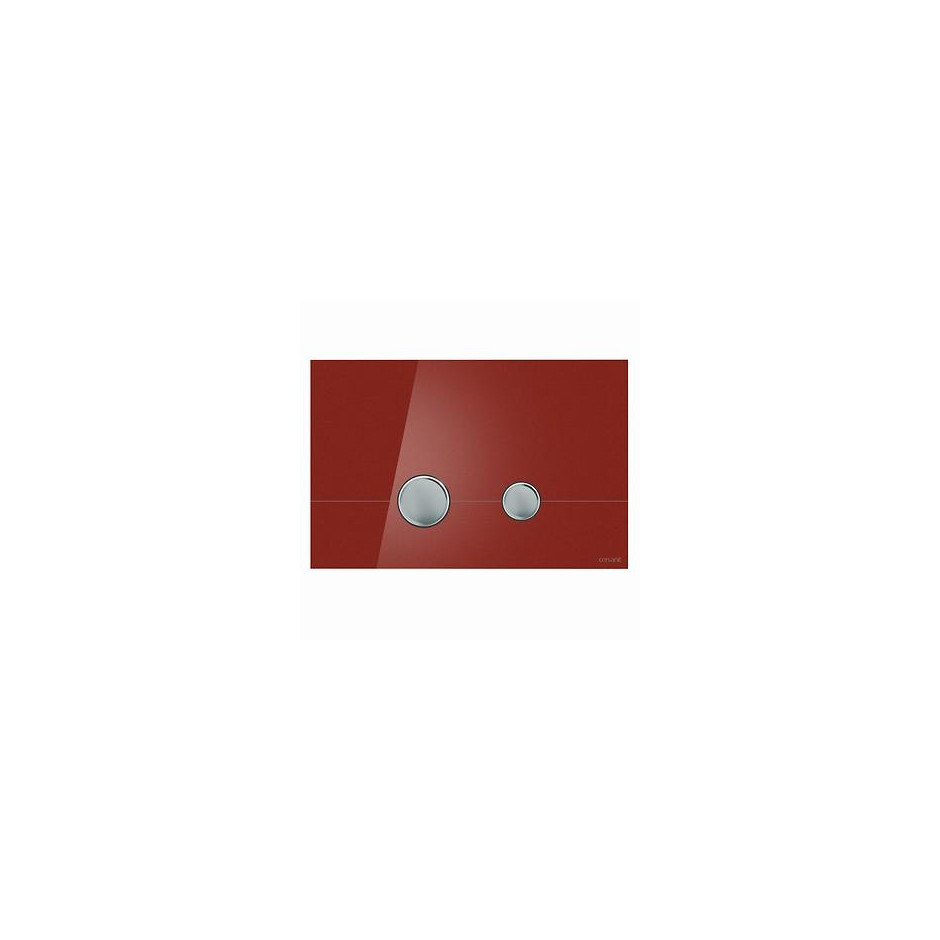 Cersanit przycisk stero szkło czerwone - 762796_O1