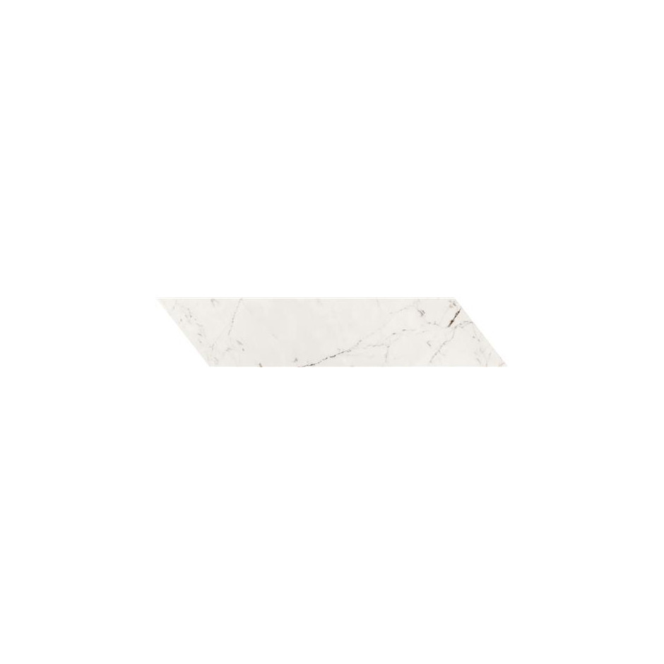 Tubądzin Listwa ścienna Sophisticated white left 41,7x9,8 Gat.1