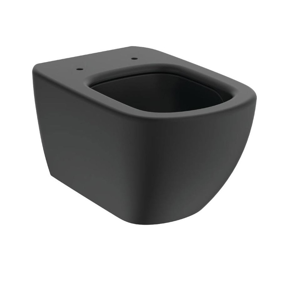 Ideal Standard Tesi miska wisząca WC aquablade czarny mat - 832348_O1