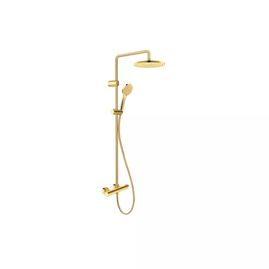 Duravit Shower Systems System prysznicowy 1000 Złoto polerowane 303x573x1124 mm - 903413_O1