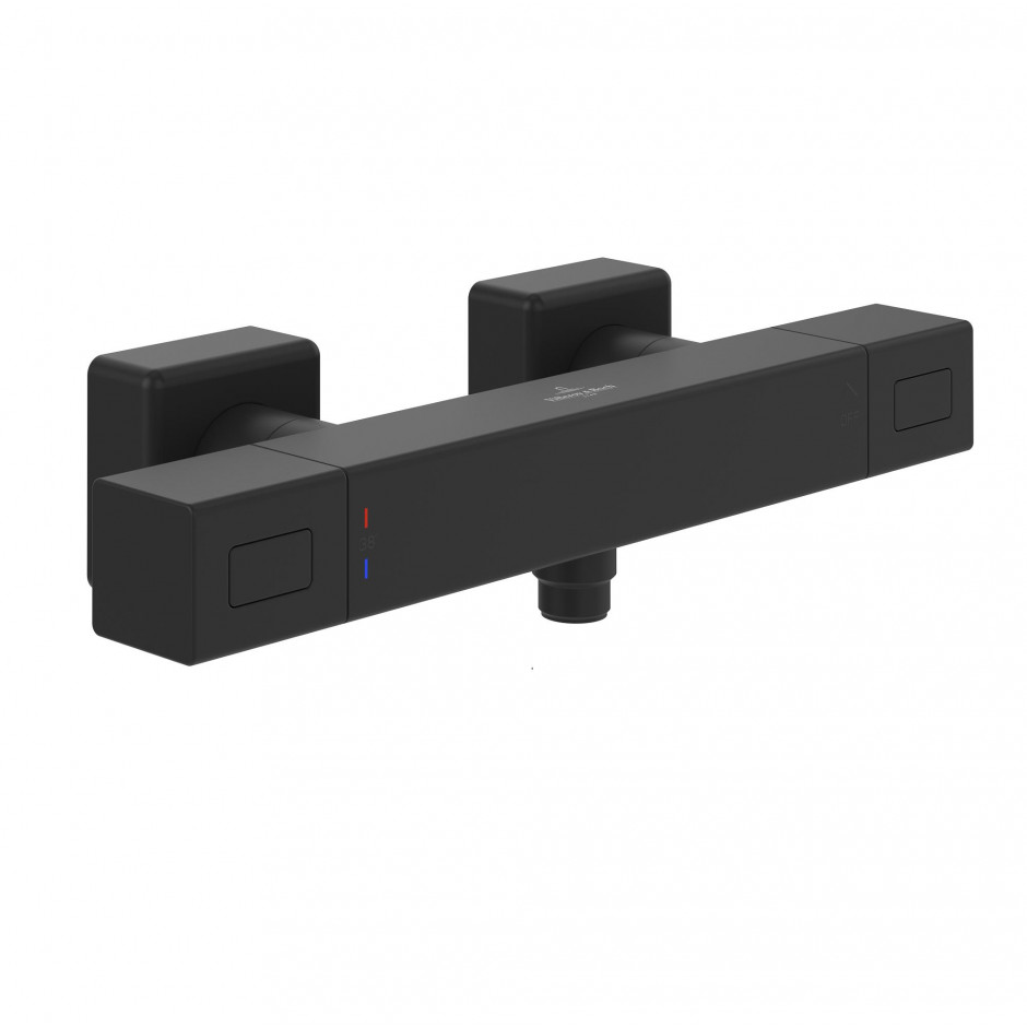 Villeroy & Boch bateria prysznicowa termostat Matt Black - 901024_O1