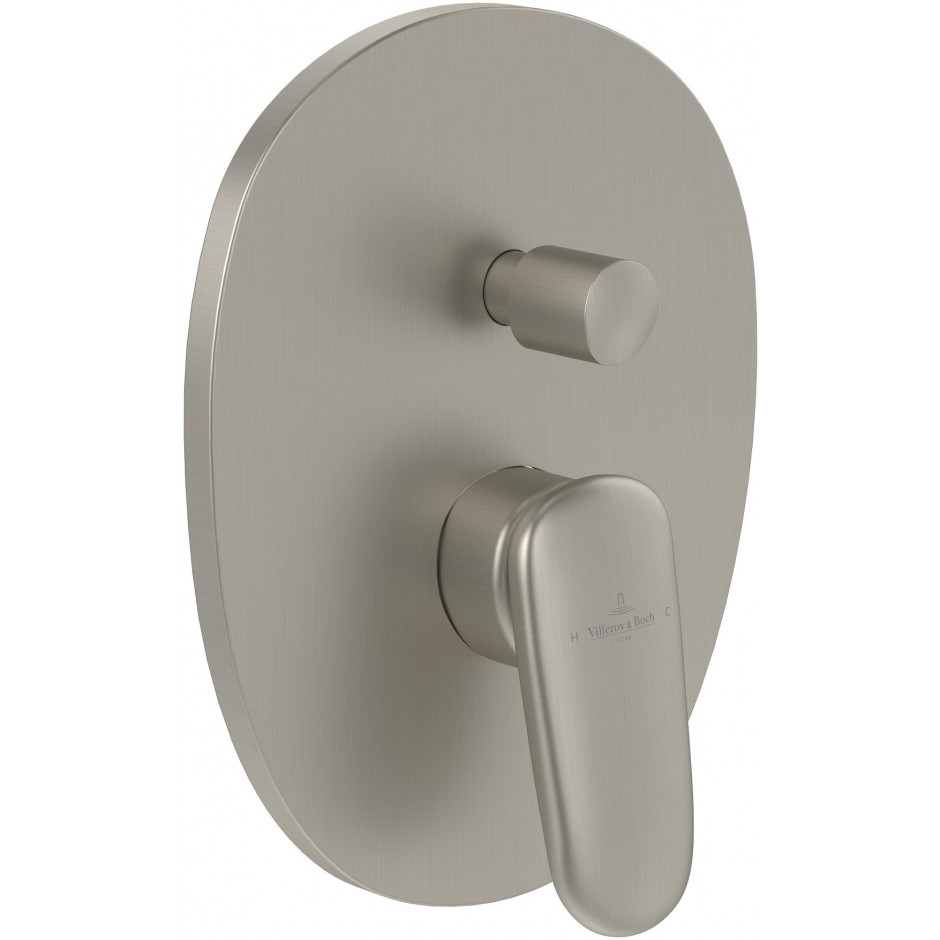 Villeroy & Boch Antao bateria do montażu podtynkowego Brushed Nickel Matt - 900511_O1
