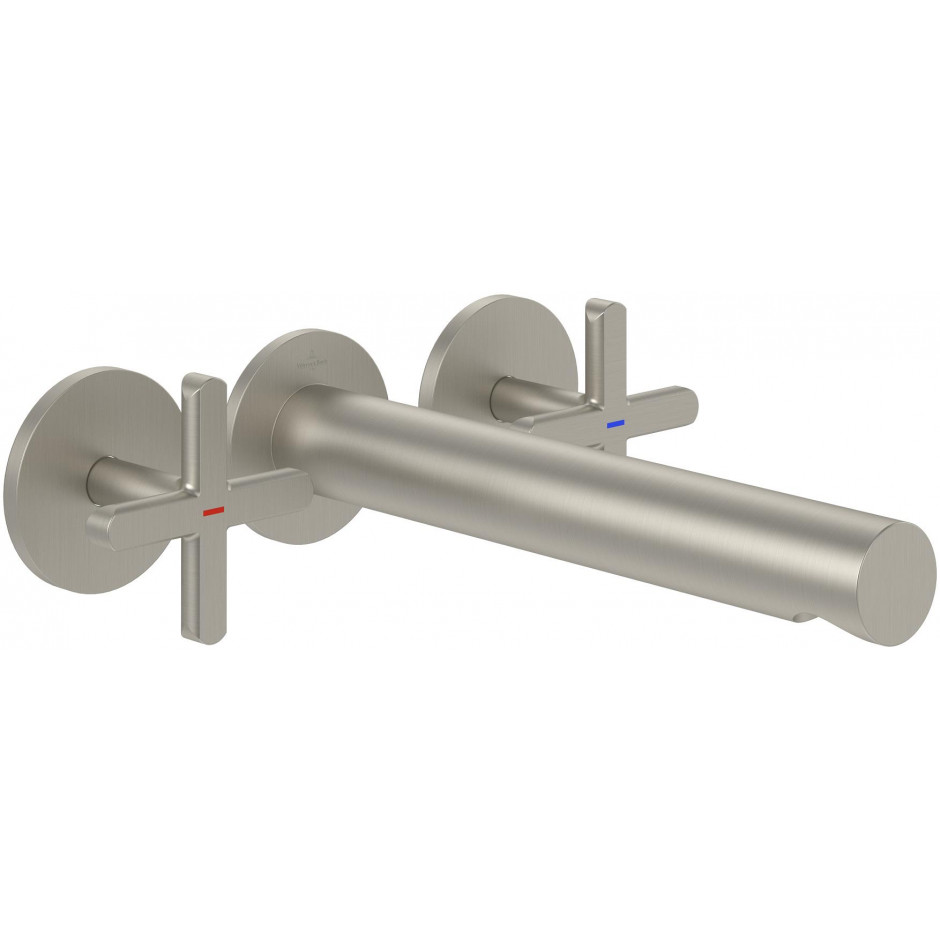 Villeroy & Boch Loop & Friends bateria umywalkowa set Brushed Nickel Matt - 900756_O1