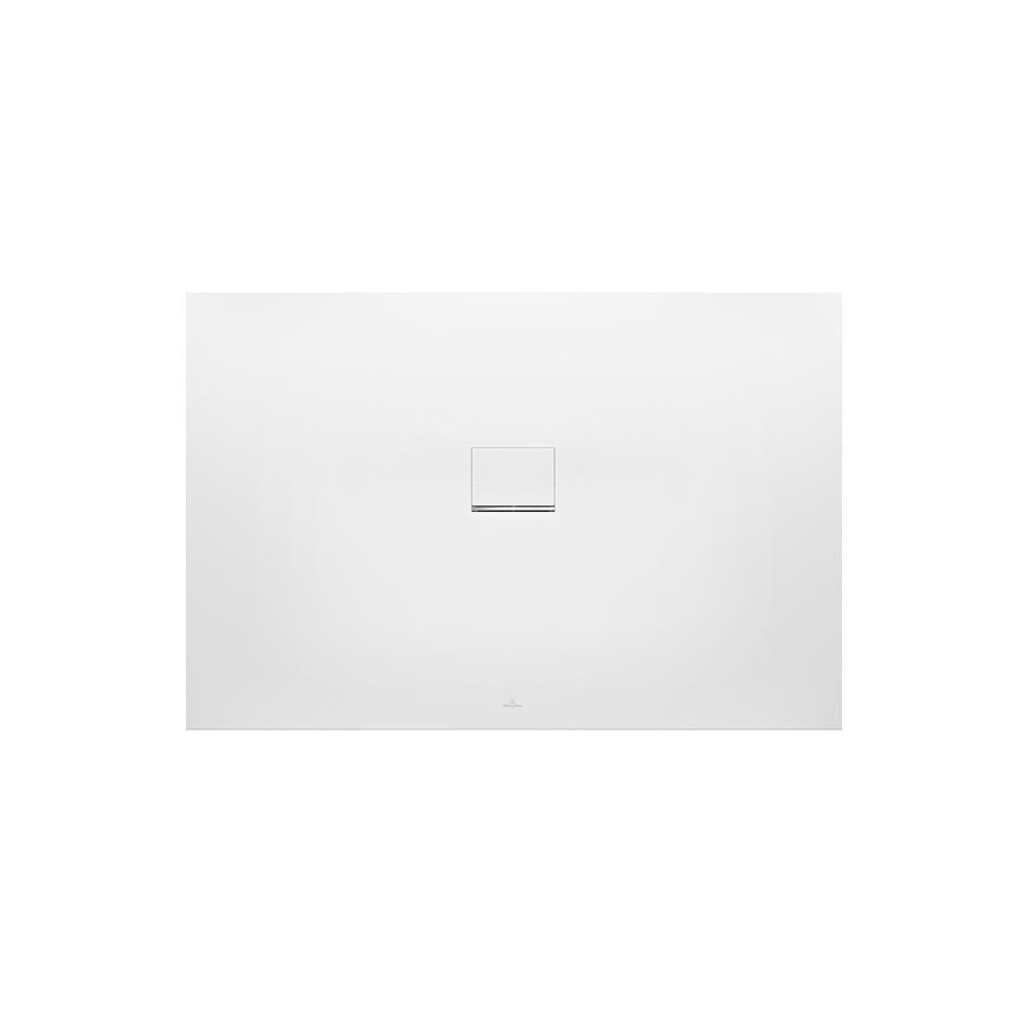 Villeroy & Boch Squaro Infinity Brodzik prostokątny antypoślizgowy 150x100 cm stone white - 796625_O1