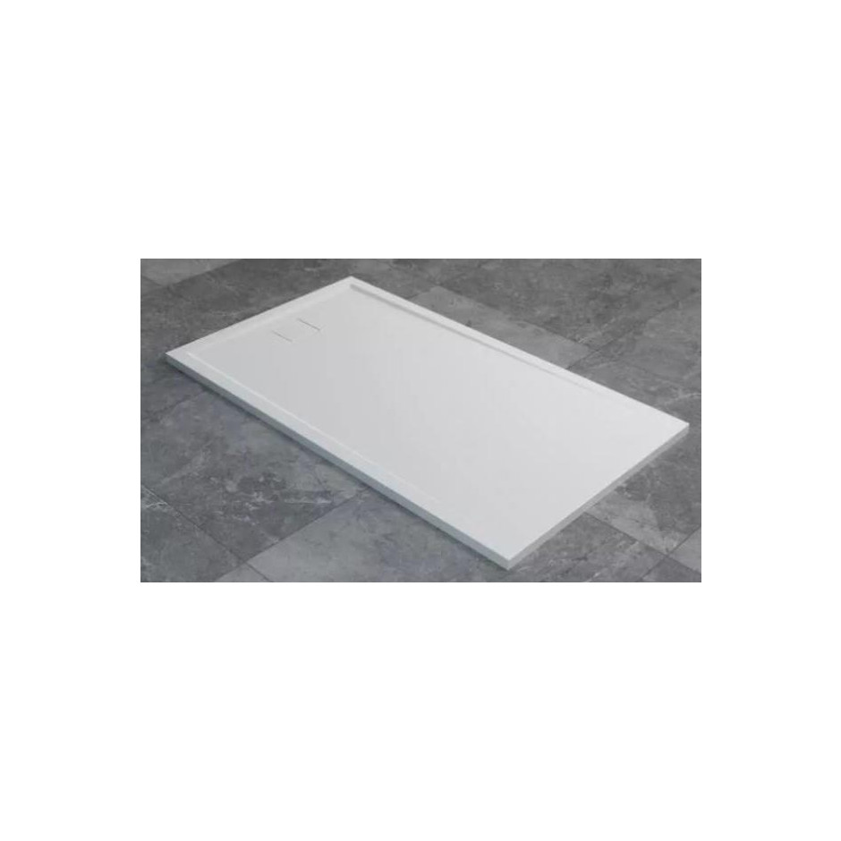 Sanswiss Brodzik Livada Prostokątny Biały 750X1700X39 Odpływ Krótki Bok - 862218_O1
