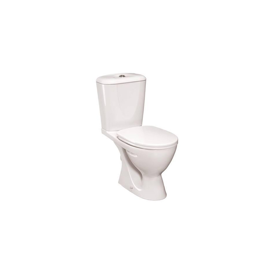 Ideal Standard Ecco/Eurovit miska WC kompaktowa odpływ poziomy biały - 367524_O1