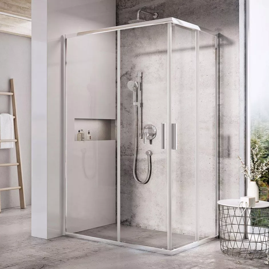 Ravak Kabina prysznicowa narożna BLSRV2K-120 bright alu, szkło Transparent - 829987_O1