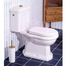 Kerasan Retro miska WC kompaktowa pozioma biały