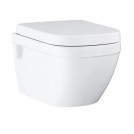 Grohe Euro Ceramic Miska WC wisząca + deska w/o biała