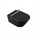 Catalano Zero Wc wiszący bezrantowy NewFlush + śruby mocujące (5KFST00) 55x35 czarny mat 0111550022