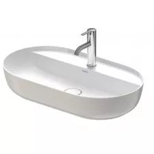 Duravit Luv umywalka nablatowa 60 cm z korkiem biały - 840487_O1