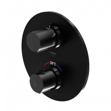 Steinberg Rozeta z logo i oznaczeniem dla 100 4123 1 S, 4133 1 S średnica 190 mm czarny mat - 822409_O1