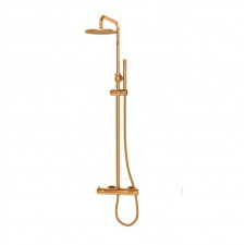 Steinberg 100 Rose Gold Zestaw prysznicowy termostatyczny z deszczownicą - 822384_O1
