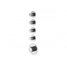 Steinberg Seria 100 bateria prysznicowa podtynkowa termostat kompletna chrom - 463178_O1