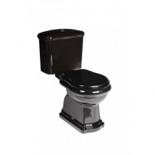 Kerasan Retro miska WC kompaktowa pionowa czarny - 765762_O1