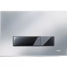 Werit Trend Przycisk uruchamiający do WC PCV chrom mat/czarny - 904210_O1