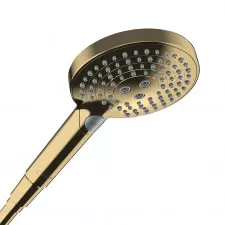 Hansgrohe Raindance Select S słuchawka prysznicowa 120 3jet PowderRain EcoSmart Złoty Optyczny Polerowany