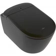 Villeroy & Boch ViClean Supreo toaleta myjąca TwistFlush Pure Black CeramicPlus