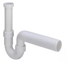 Viega Syfon zlewozmywakowy z odprowadzeniem poziomym Biały - 466203_O1