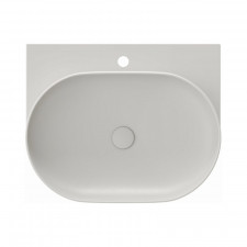 Umywalka ceramiczna YARD 600 smoke grey