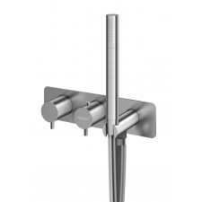 Kohlman Axel Brushed Nickel Podtynkowa bateria wannowa