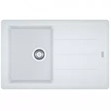 Franke Basis BFG 611 zlewozmywak wbudowywany Fragranit+ Biały Polarny - 686232_O1