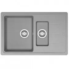 Franke Basis BFG 651-78 zlewozmywak wbudowywany Fragranit+ Kamienny Szary - 686105_O1