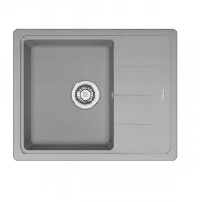 Franke Basis BFG 611-62 zlewozmywak wbudowywany Fragranit+ Kamienny Szary - 686168_O1