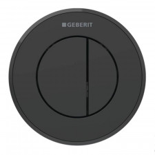 Geberit typ 10 zdalne uruchamianie do spłukiwania 2-pojemnościowego czarny mat/czarny - 882383_O1