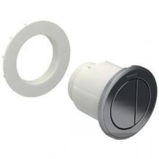 Geberit HyTouch pneumatyczny przycisk uruchamiający WC Typ 10, ręczny, meblowy dwudzielny, chrom mat-chrom - 553837_O1