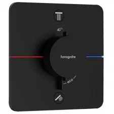 Hansgrohe ShowerSelect Comfort Q Bateria term., podtynkowa Czarny Matowy - 896124_O1