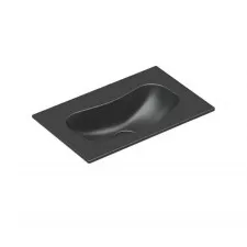 Catalano Edition Umywalka wisząca 55x35 cm czarny mat - 834211_O1