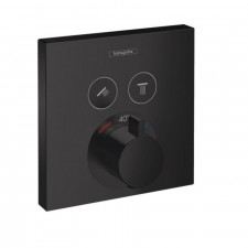 Hansgrohe ShowerSelect Element nadtynkowy termostatyczny ShowerSelect Czarny matowy - 782437_O1