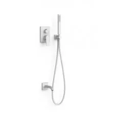 Tres Project Zestaw wannowy podtynkowy Rapid-Box Matowa biel - 825137_O1