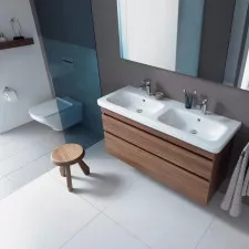 Duravit DuraStyle Umywalka meblowa podwójna 130x48 cm WonderGliss biały - 559125_O1